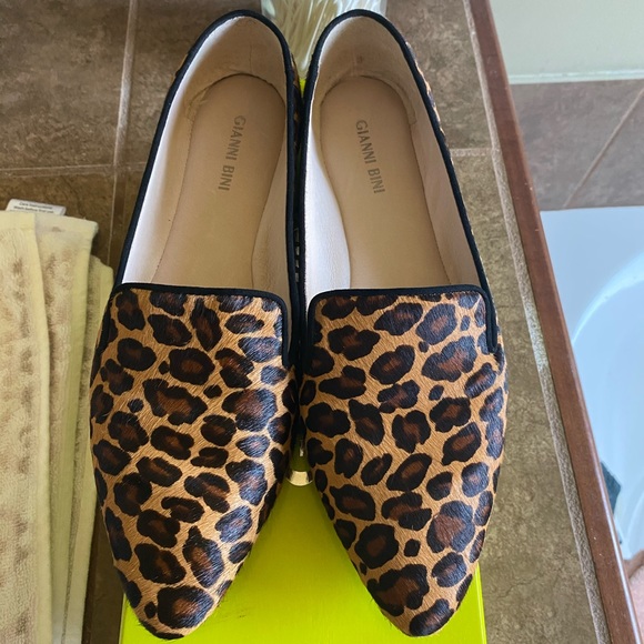 Gianni bini leopard flats - Picture 2 of 5